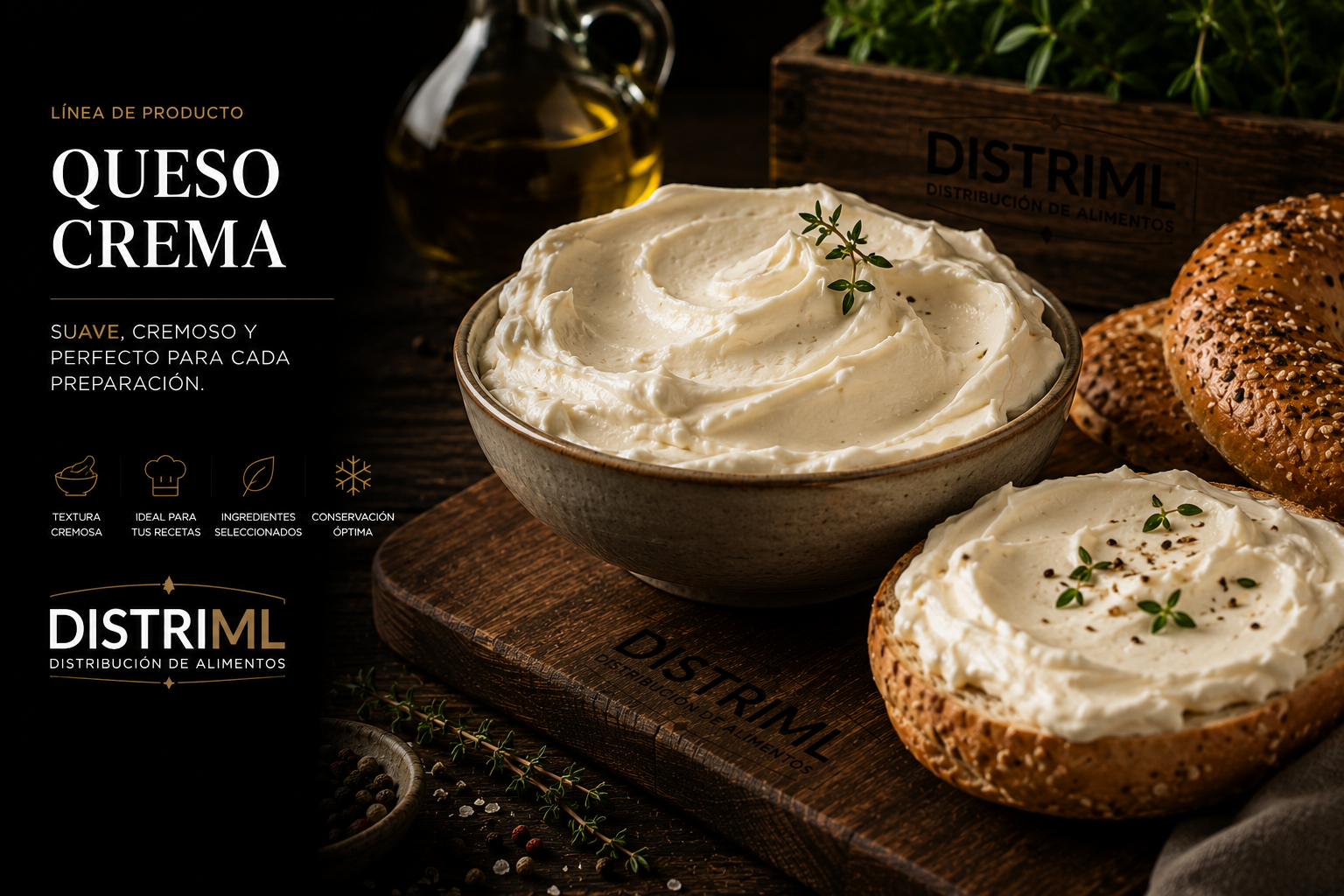 Queso crema