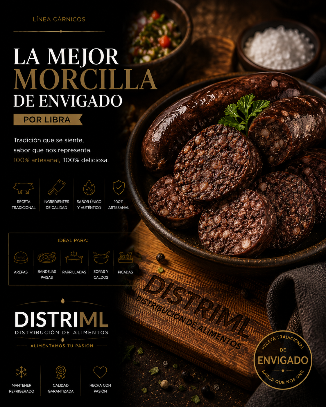 Morcilla de Envigado por libra